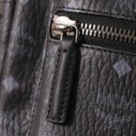 Balo MCM Stark Side Studs in Visetos Black Smalll