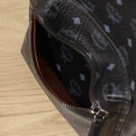 Balo MCM Stark Side Studs in Visetos Black Smalll