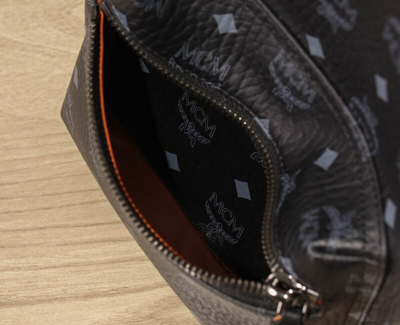 Balo MCM Stark Side Studs in Visetos Black Smalll