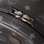 Balo MCM Stark Side Studs in Visetos Black Smalll