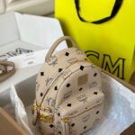 Balo MCM Stark Side Studs in Visetos Pink