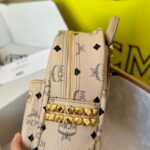 Balo MCM Stark Side Studs in Visetos Pink