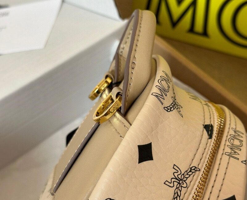 Balo MCM Stark Side Studs in Visetos Pink