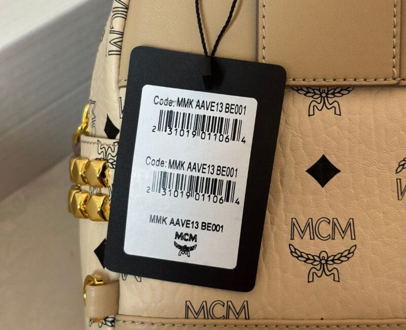 Balo MCM Stark Side Studs in Visetos Pink