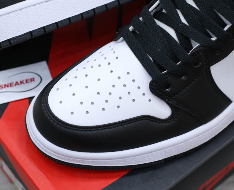 giày air jordan 1 high black white đen trắng like auth