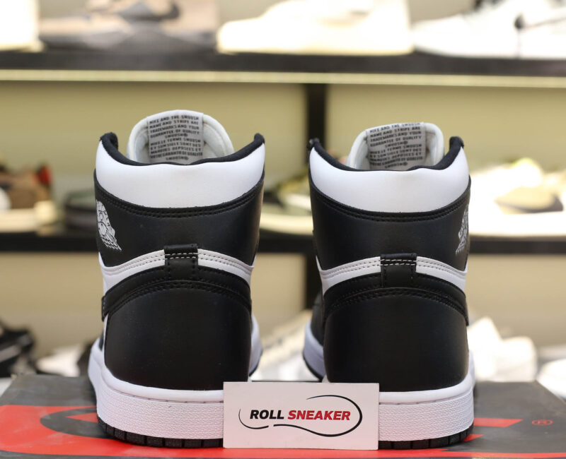 giày nike air jordan 1 đen trắng cao cổ like auth