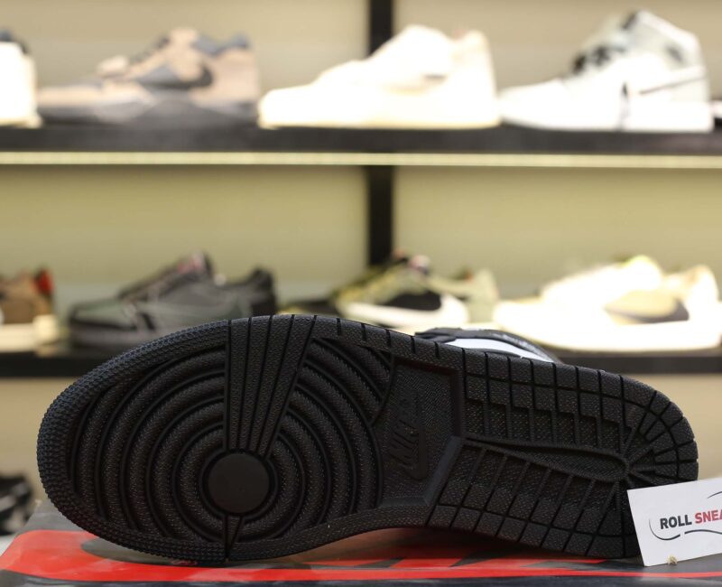 giày nike air jordan 1 đen trắng cao cổ like auth