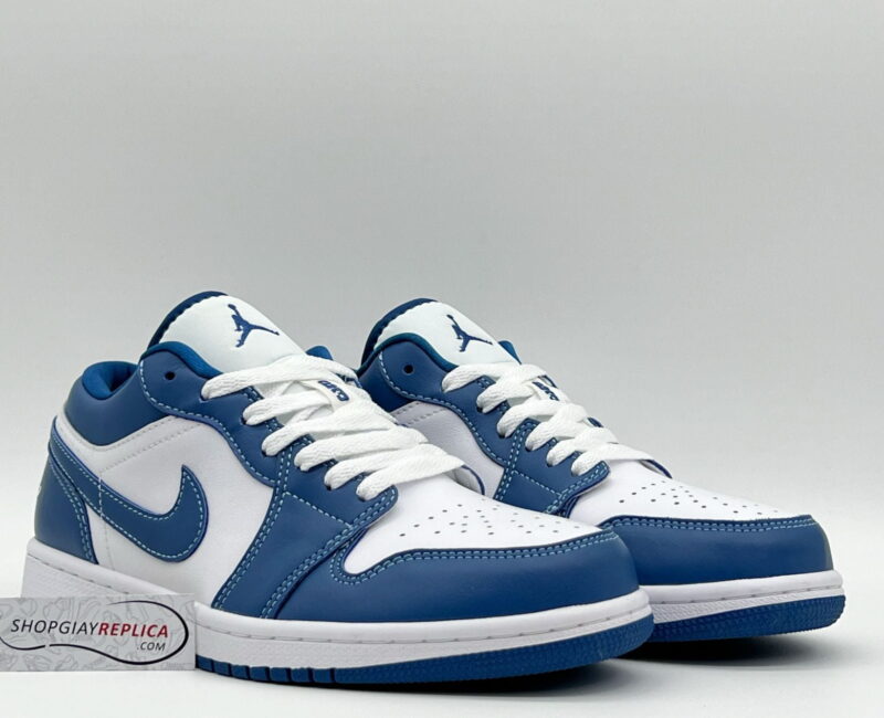 Giày Nike Air Jordan 1 Low ‘Marina Blue’ xanh rep 1:1