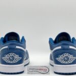 gót giày Air Jordan 1 Low ‘Marina Blue’ xanh rep 1:1