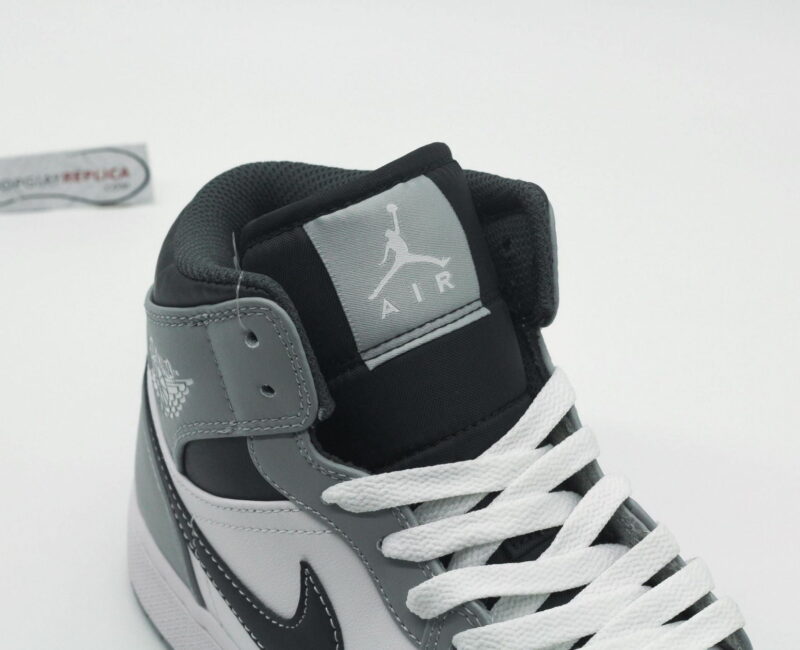 Giày Air Jordan 1 Mid Light Smoke Grey Anthracite 2022 rep 1:1