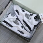 Giày Nike Air Jordan 4 Retro ‘Military Black’ Like Auth