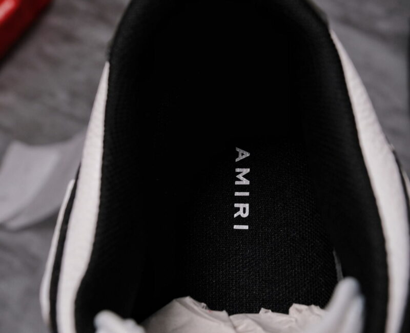 miếng lót Giày Amiri Skel Top Low ‘Black White’