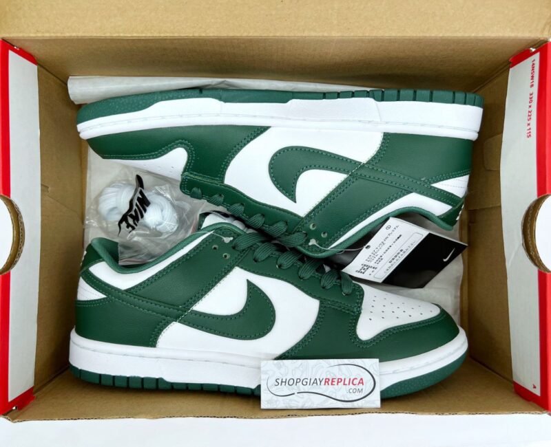 Giày Nike Dunk Low ‘Michigan State’ Like Auth