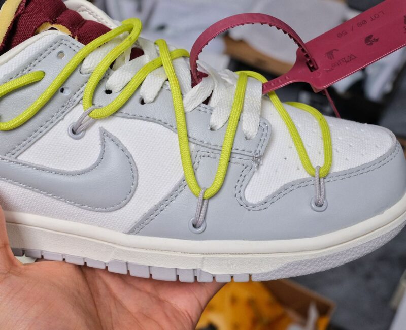 Giày Nike Dunk Low Off-White Lot 08 Like Auth