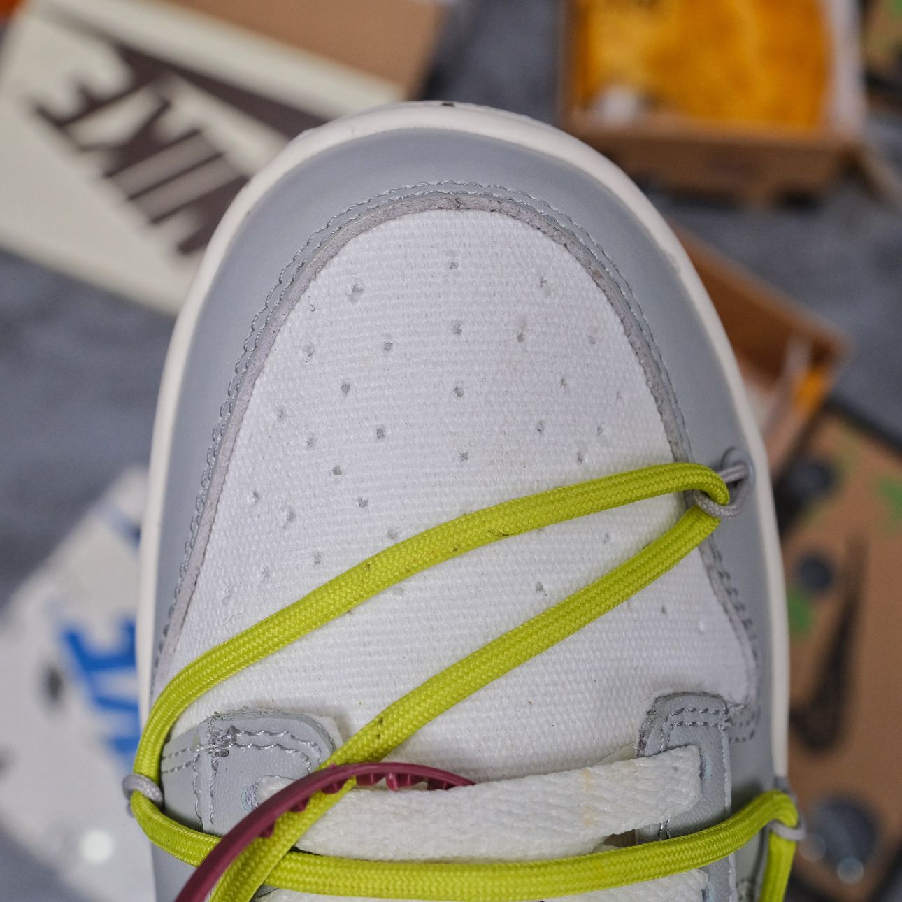 Giày Nike Dunk Low Off-White Lot 08 Like Auth