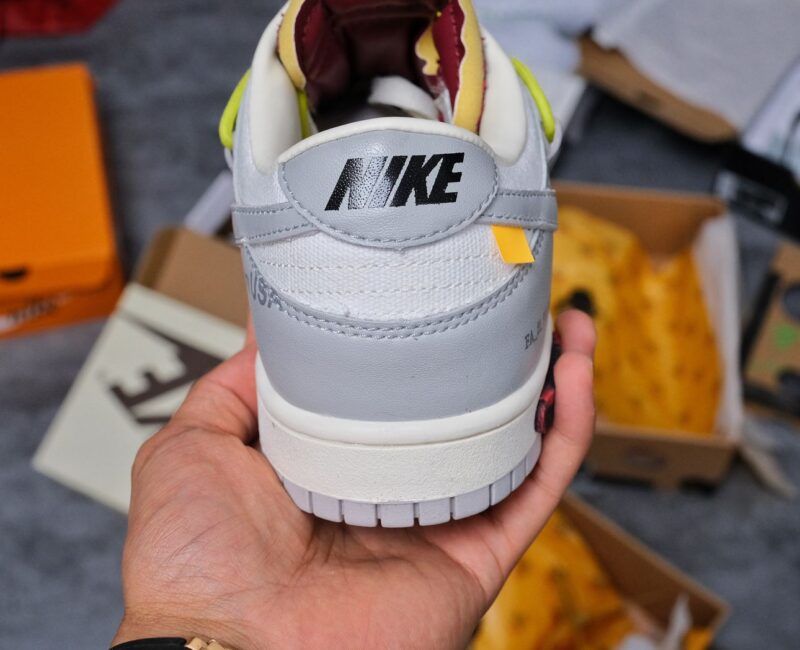 Giày Nike Dunk Low Off-White Lot 08 Like Auth