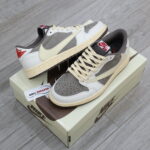 Unbox Nike Air Jordan 1 Low Travis Scott 'Reverse Mocha'