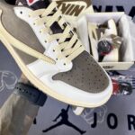 Giày Nike Air Jordan 1 Low Travis Scott ‘Reverse Mocha’ Rep 1:1