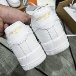 Giày Louis Vuitton x Nike Air Force 1 Low By Virgil Abloh ‘White’ Siêu Cấp
