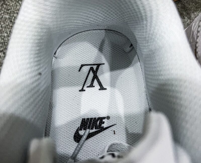 Giày Louis Vuitton x Nike Air Force 1 Low By Virgil Abloh ‘White’ Siêu Cấp