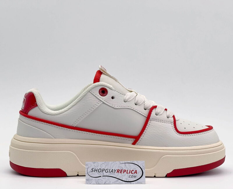 Giày MLB Chunky Liner Low ‘Boston Red’ Đỏ Like Auth