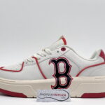 Giày MLB Chunky Liner Low ‘Boston Red’ Đỏ Like Auth