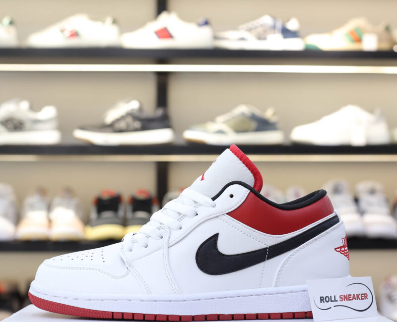 Giày Nike Air Jordan 1 Low 'White Gym Red'