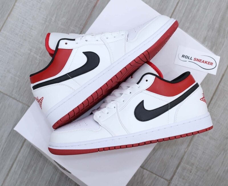 Giày Nike Air Jordan 1 Low 'White Gym Red'