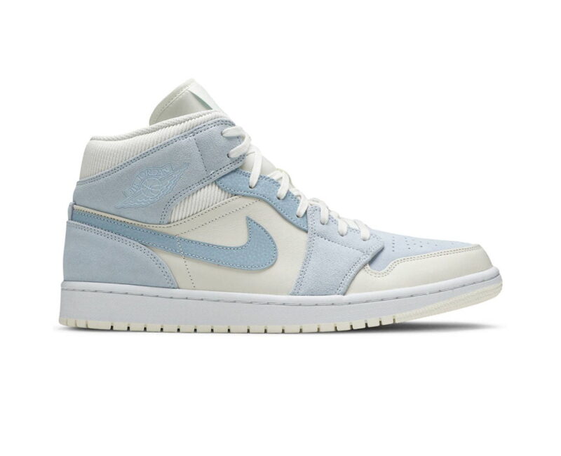 Giày Nike Air Jordan 1 Mid SE 'Sail Light Blue'