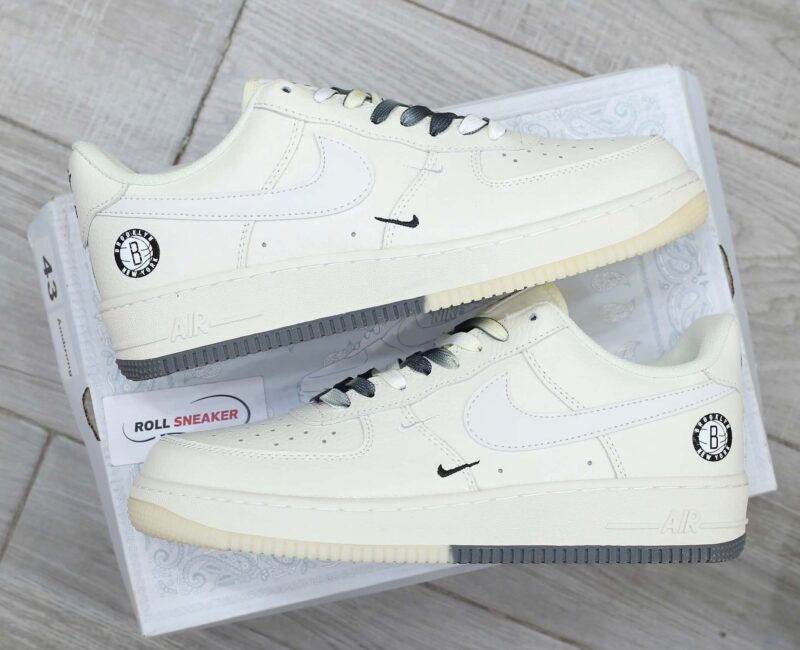 Giày Nike Af1 Brooklyn Sail rep 1:1