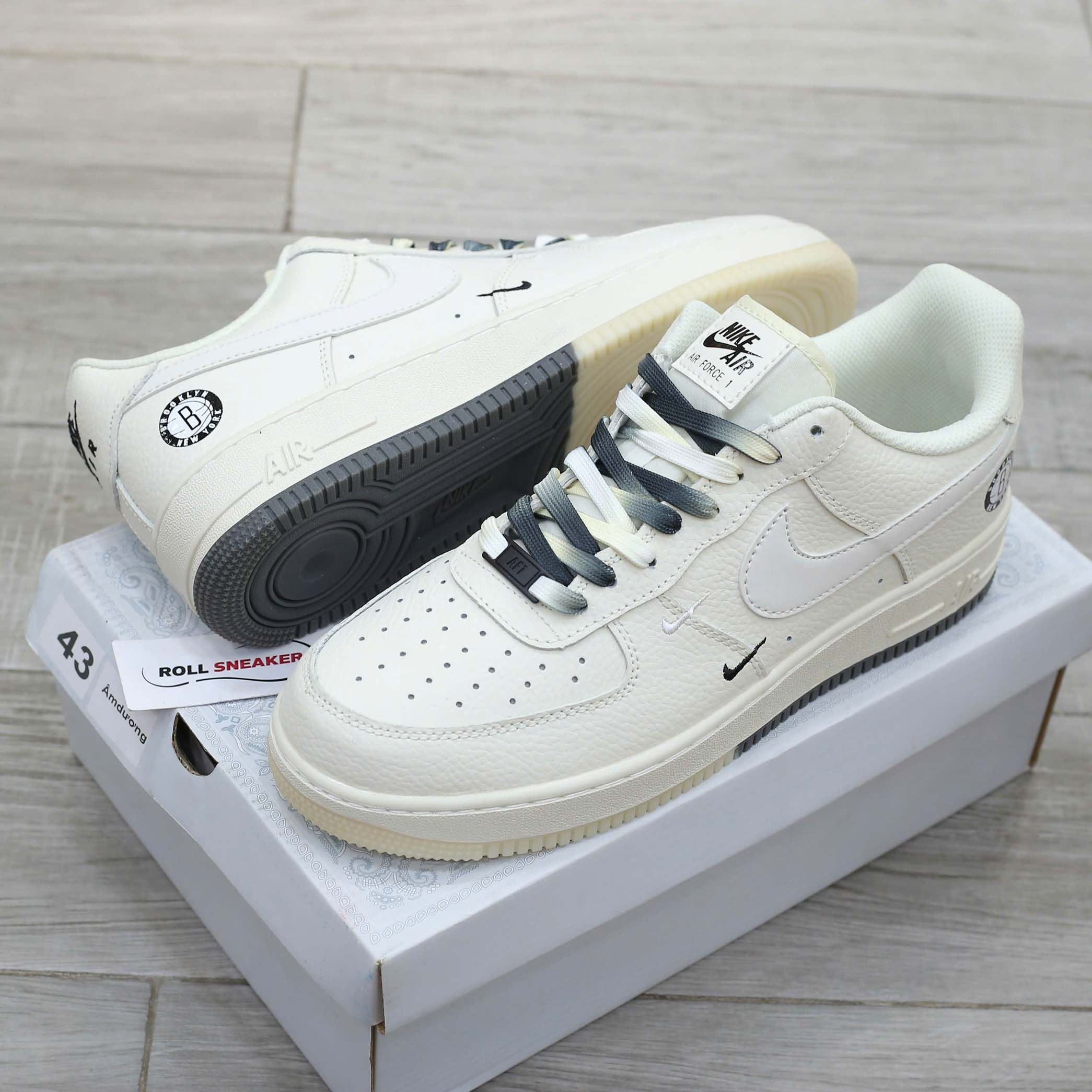 Giày Air Force 1 Brooklyn Sail rep 1:1
