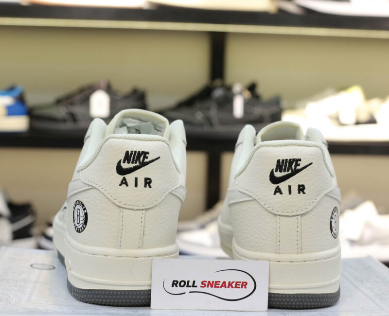 gót Giày Nike Af1 Brooklyn Sail rep 1:1