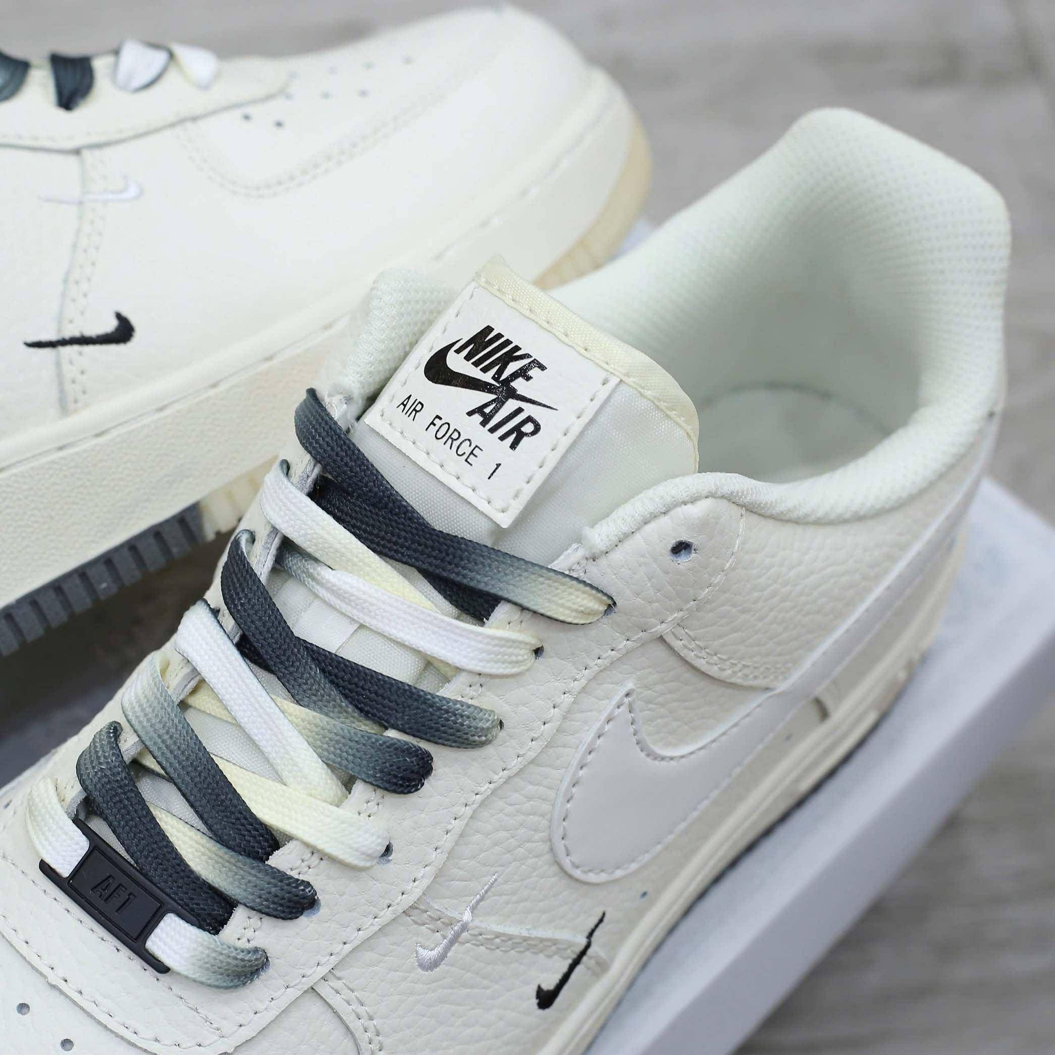 Giày Nike Af1 Brooklyn Sail rep 1:1