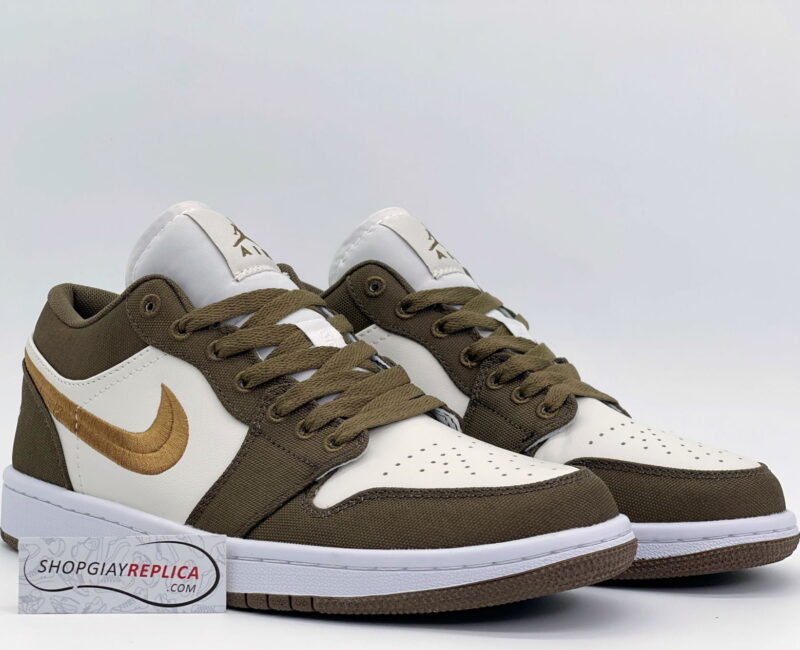 Giày Nike Air Jordan 1 Low SE ‘Light Olive’ rep 1:1