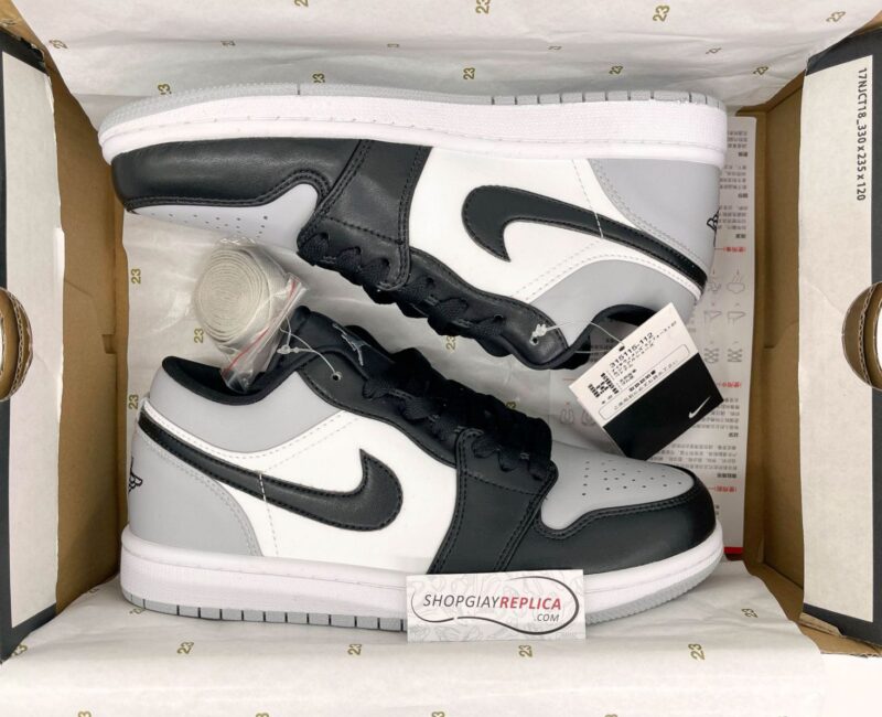 Giày Nike Air Jordan 1 Low ‘Shadow Toe’ rep 1:1