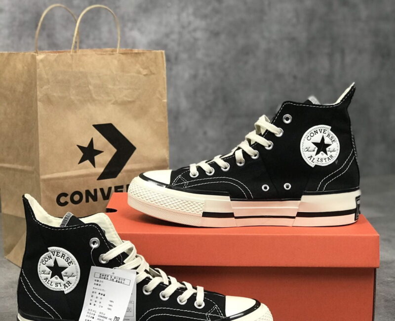 Giày Converse Chuck Taylor 70 Plus Black Đen rep 1:1