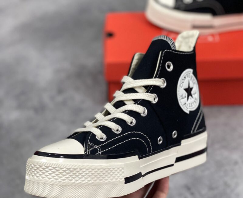 Giày Converse Chuck Taylor 70 Plus Black Đen rep 1:1