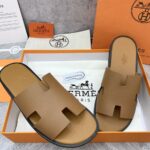 Dép Hermes Izmir Da Epsom (Sần) Full Nâu like auth