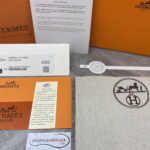 phụ kiện full Dép Hermes Izmir Da Epsom (Sần) Full Nâu Siêu Cấp