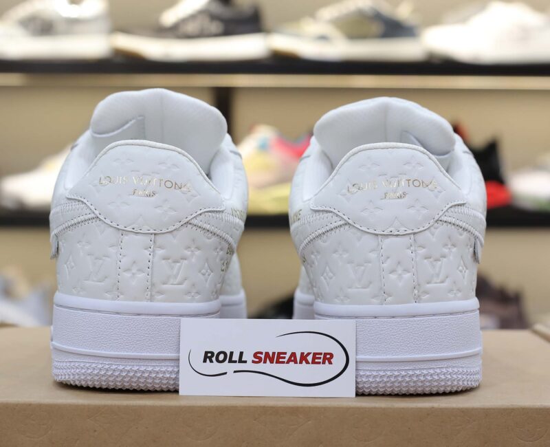 Giày Louis Vuitton x Nike Air Force 1 Low By Virgil Abloh ‘White’ Like Auth