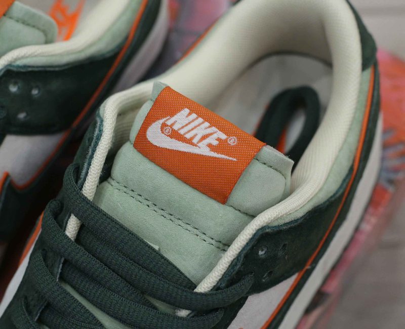 Giày Nike SB Dunk Low x Otomo Katsuhiro “Steamboy OST” Green Orange Like Auth