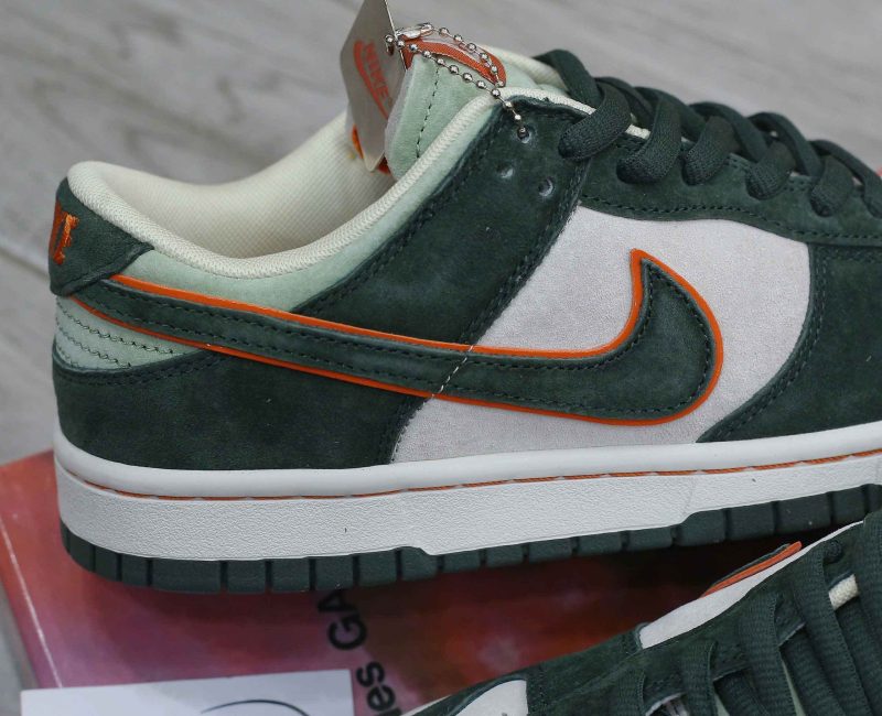 Giày Nike SB Dunk Low x Otomo Katsuhiro “Steamboy OST” Green Orange Like Auth
