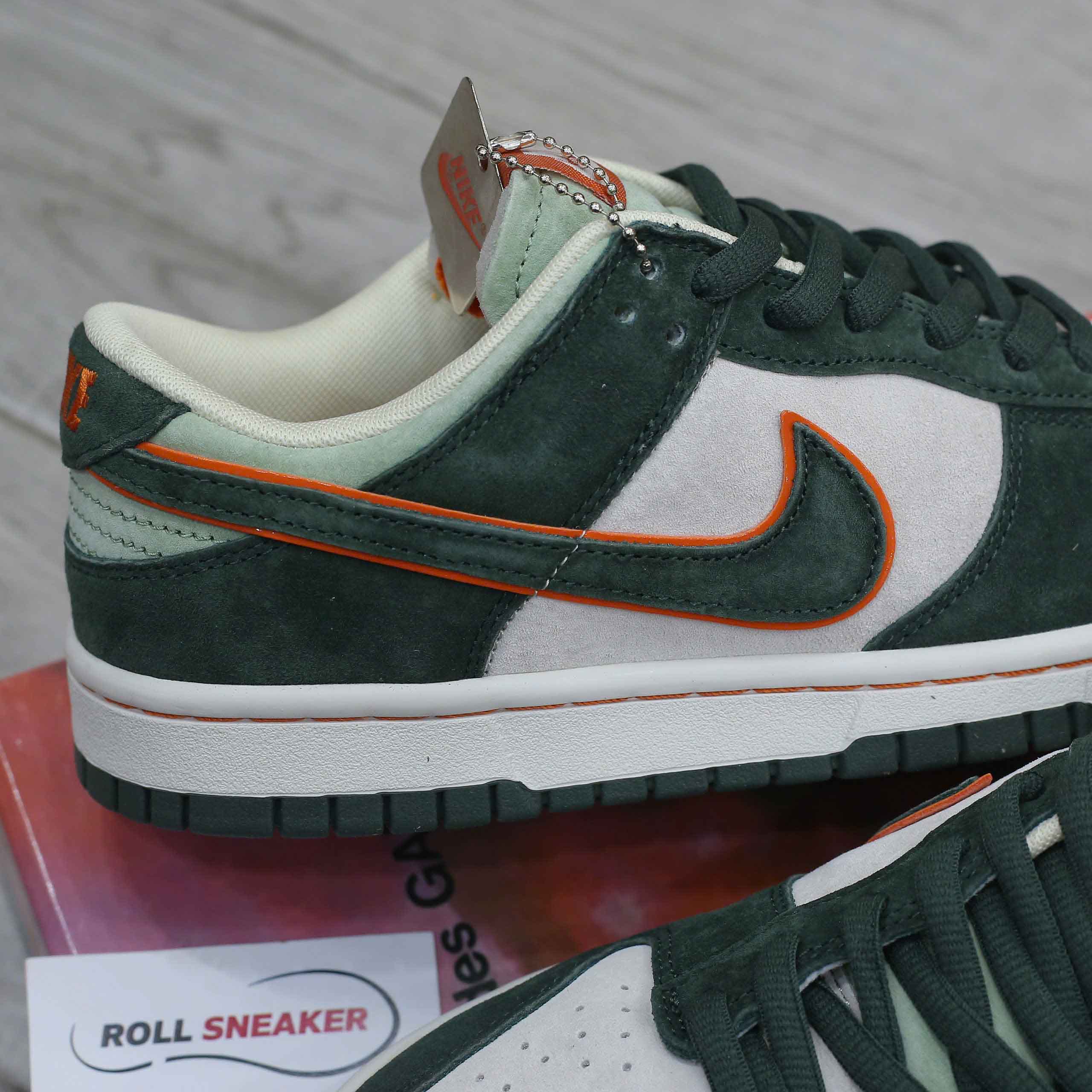 Giày Nike SB Dunk Low x Otomo Katsuhiro “Steamboy OST” Green Orange Like Auth