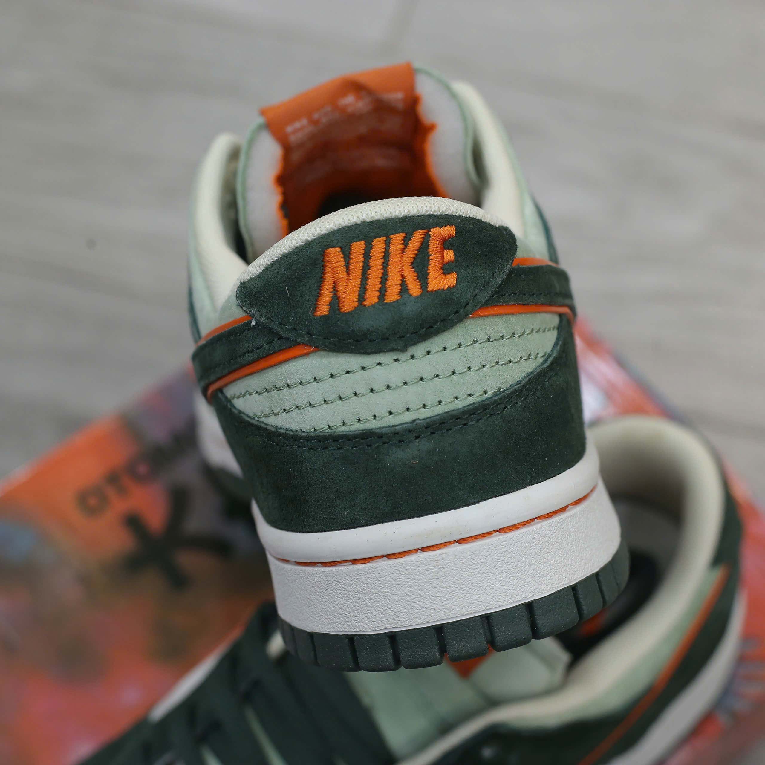 Giày Nike SB Dunk Low x Otomo Katsuhiro “Steamboy OST” Green Orange Like Auth