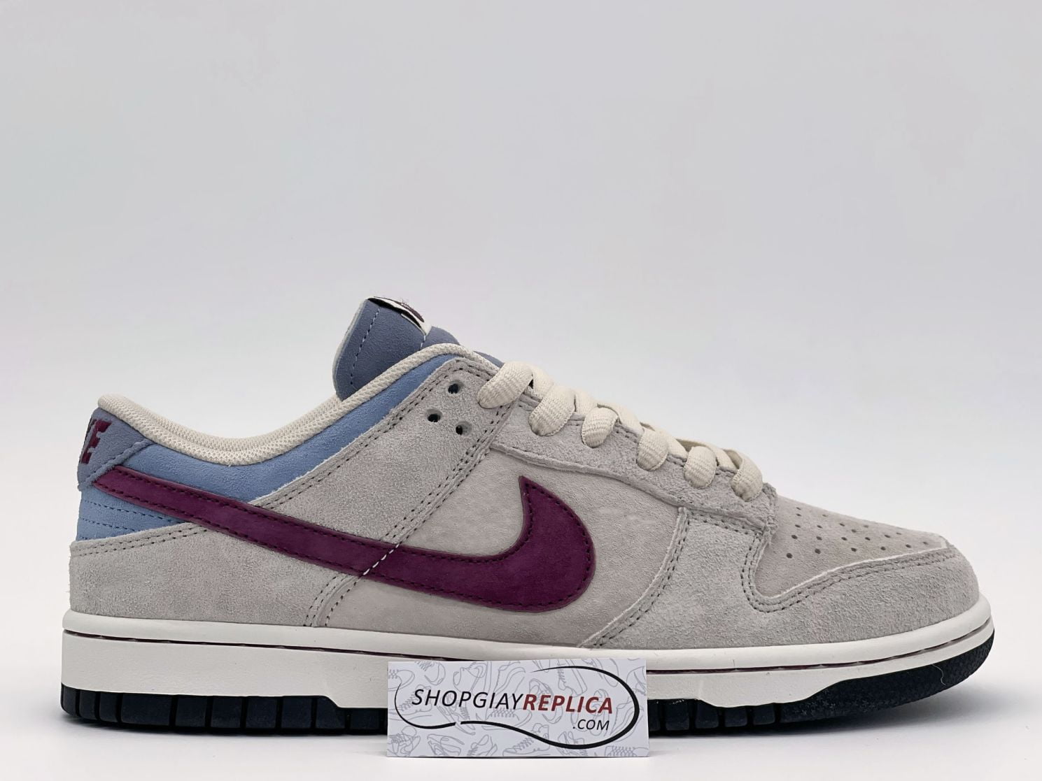 Giày Nike SB Dunk Low x Otomo Katsuhiro “Steamboy OST” Grey Purple Like Auth