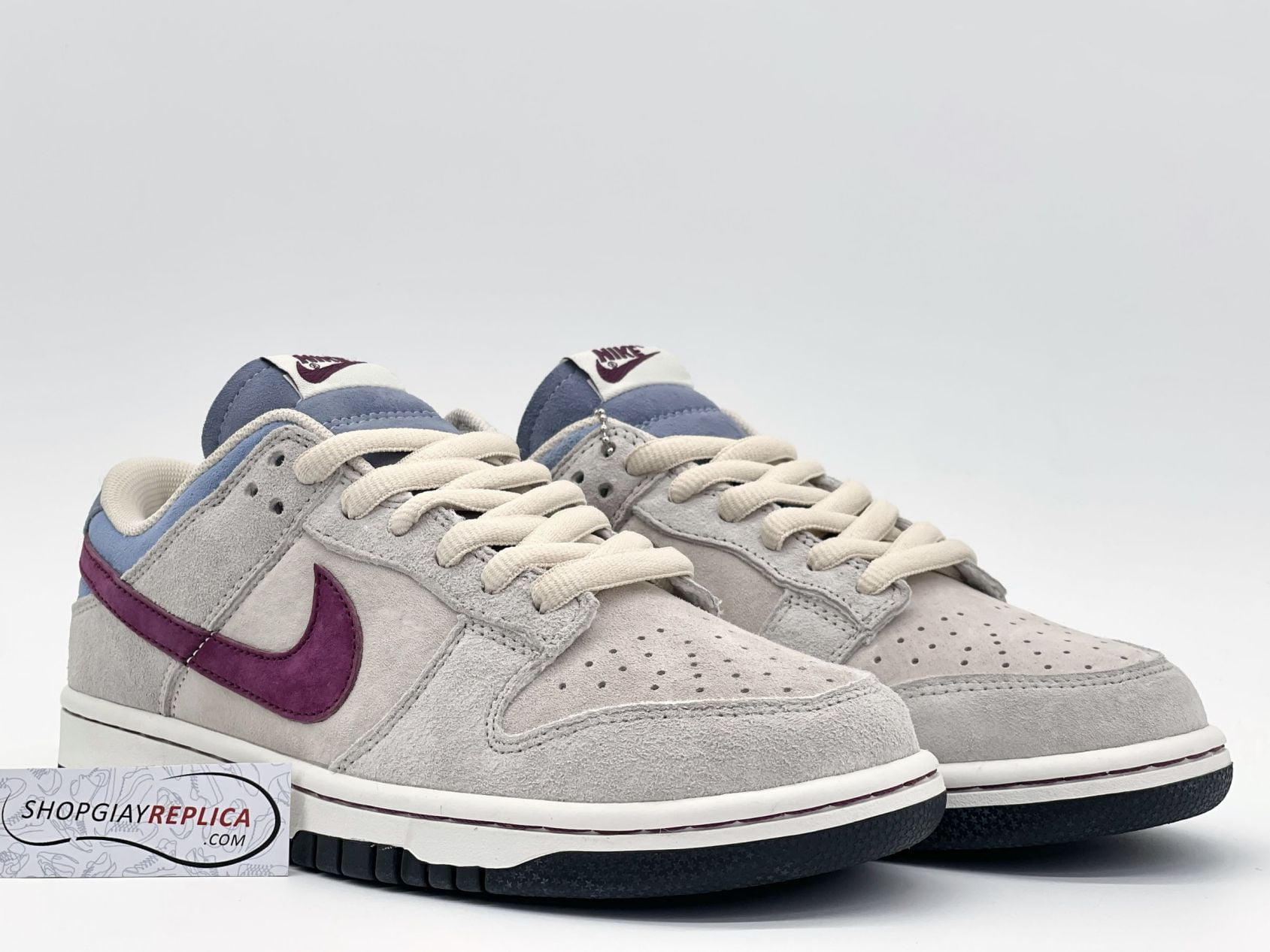 Giày Nike SB Dunk Low x Otomo Katsuhiro “Steamboy OST” Grey Purple Like Auth