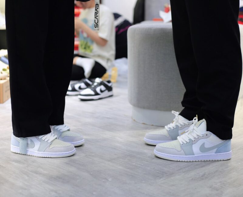 onfeet air jordan 1 low paris đẹp chất