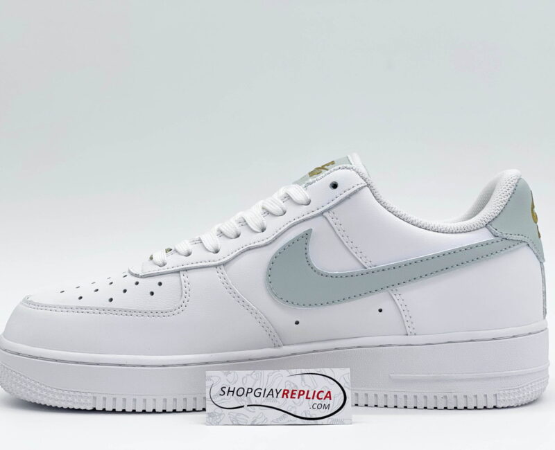 Giày Nike Air Force 1 Grey Swoosh rep 1:1