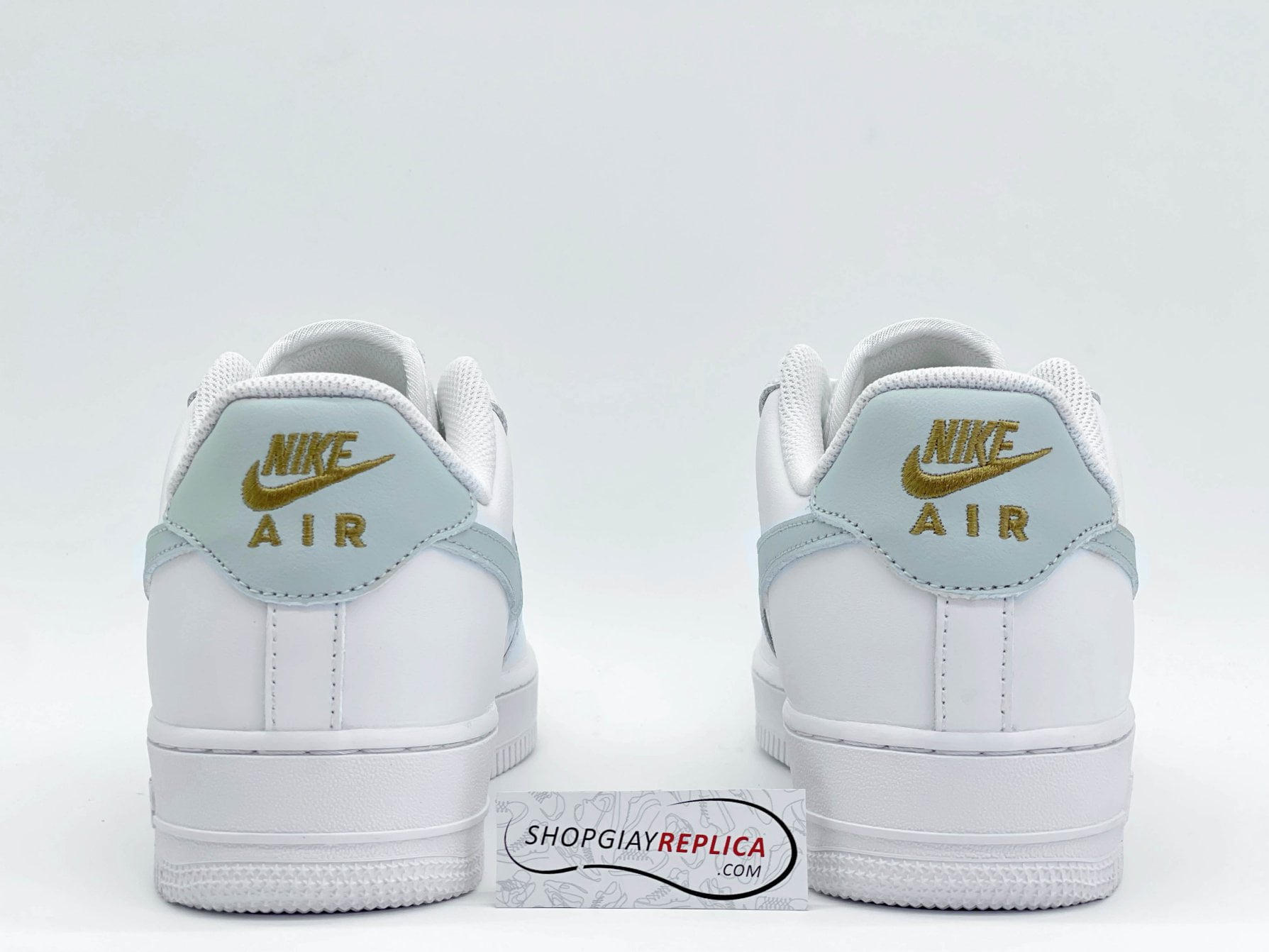Air Force 1 Low White Grey Gold Like Auth