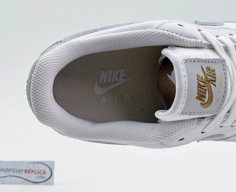 Air Force 1 Low White Grey Gold Like Auth